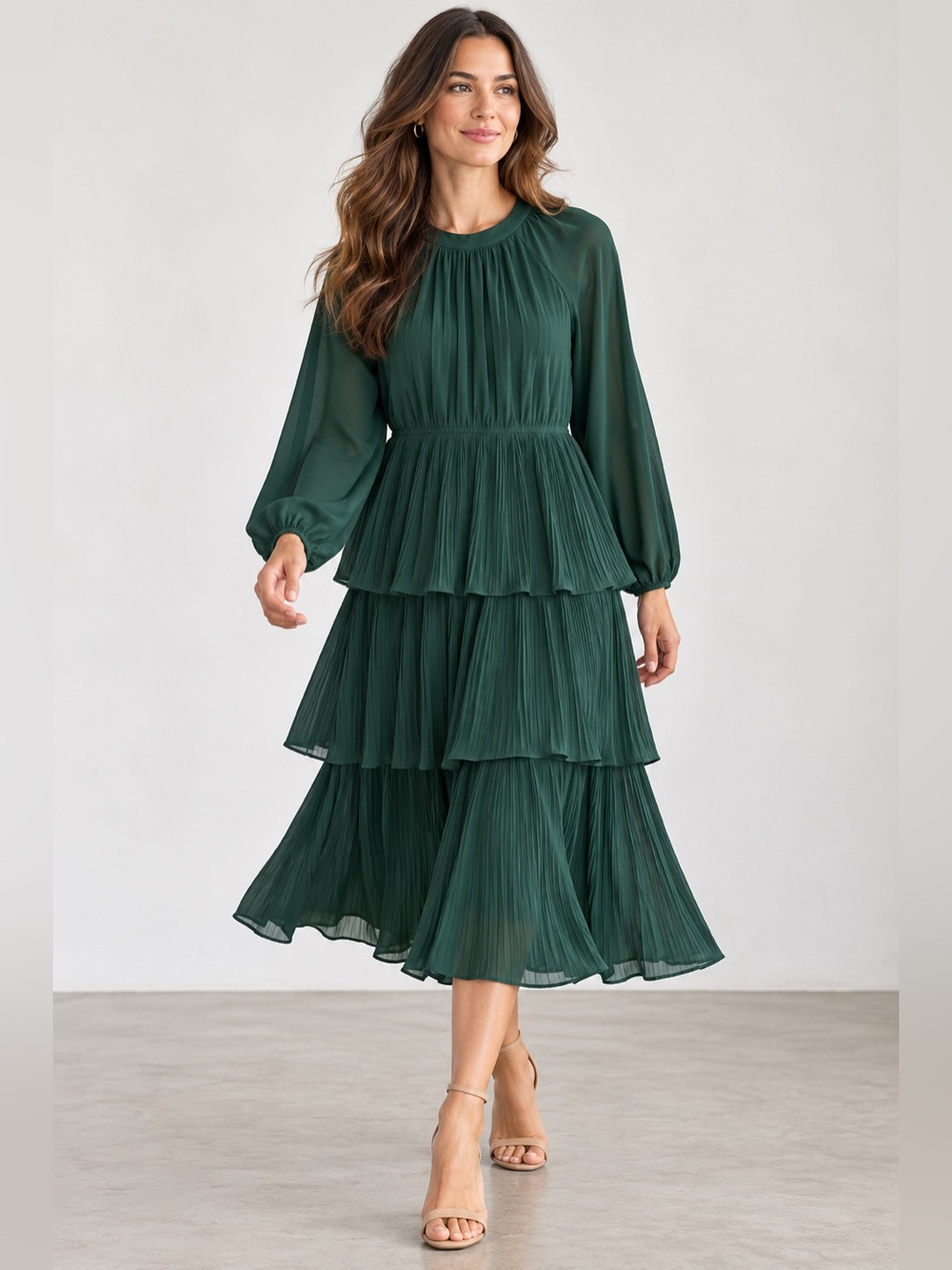 🎉5 for $45🎉 zessica dress pleated size L